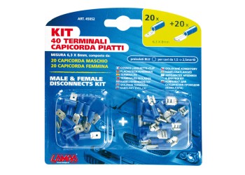 ΦΙΣΑΚΙΑ 6.3 x 0.8mm (40τμχ.)