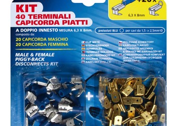 ΦΙΣΑΚΙΑ 6.3 x 0.8mm (40τμχ.)