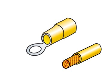 ΦΙΣΑΚΙΑ (ΚΙΤΡΙΝΟ - 5mm) - 10 ΤΕΜ.