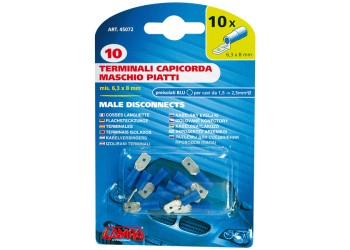 ΦΙΣΑΚΙΑ 6.3 x 0.8mm (10τμχ.)