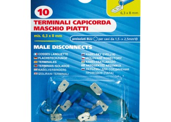 ΦΙΣΑΚΙΑ 6.3 x 0.8mm (10τμχ.)