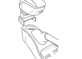 Βάση αντάπτορας τεμπέλη για FORD CONNECT 09/02> -  Lampa - 1 τεμ.