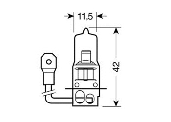 H3 ΑΛΟΓΟΝΟΥ 12V/55W PK22s