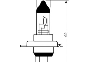 H4 ΑΛΟΓΟΝΟΥ 12V/60-55W P43t