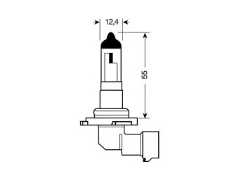 HB4 9006 BLUE ΧΕΝΟΝ 12V/55W 4.500Κ