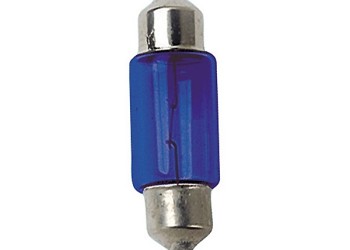 ΛΑΜΠΑΚΙΑ ΣΩΛΗΝΩΤΑ 12V/10W ΜΠΛΕ 11X31mm