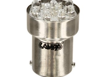 ΛΑΜΠΑ ΜΟΝΟΠΟΛΙΚΗ 11LED ΚΟΚΚΙΝΟ ΧΡΩΜΑ 12V