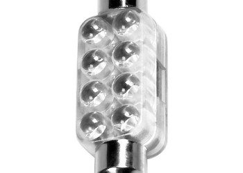 ΛΑΜΠΑΚΙ ΠΛΑΦΟΝΙΕΡΑΣ 8 LED 13x44mm ΜΠΛΕ