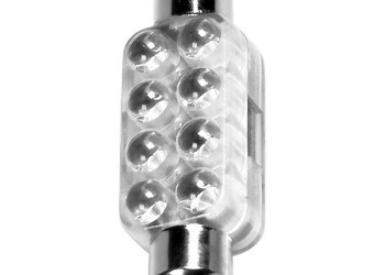 ΛΑΜΠΑΚΙ ΠΛΑΦΟΝΙΕΡΑΣ 8 LED 13x44mm ΛΕΥΚΟ