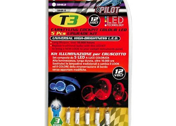 ΣΕΤ ΛΑΜΠΑΚΙΑ ΜΕ LED T3 W2x4.6d  ΚΑΡΦΙ