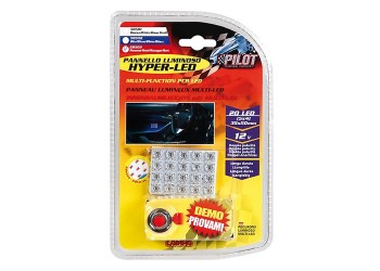 ΠΛΑΦΟΝΙΕΡΑ ΜΕ 20 LED (35x50mm)