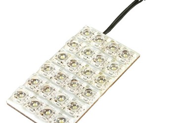 ΠΛΑΦΟΝΙΕΡΑ ΜΕ 24 LED (35x65mm)