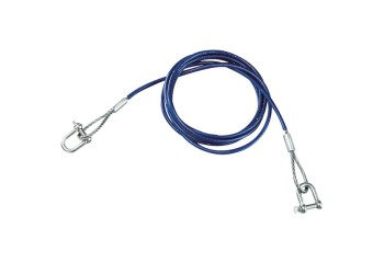 Lampa - Ατσαλένιο Συρματόσχοινο Ρυμούλκησης Μήκος 3.5m Διάμετρος 6mm - Αντοχή 3.000kg - 1 τεμ (L6058.1)
