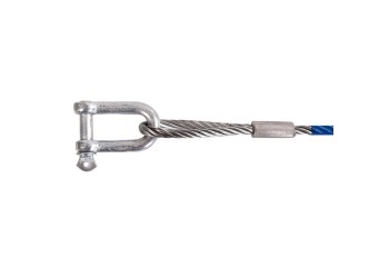 Lampa - Ατσαλένιο Συρματόσχοινο Ρυμούλκησης Μήκος 3.5m Διάμετρος 6mm - Αντοχή 3.000kg - 1 τεμ (L6058.1)