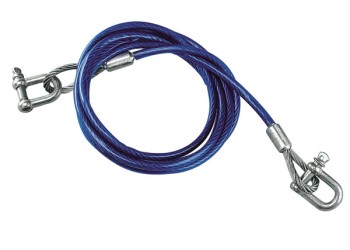 Lampa - Ατσαλένιο Συρματόσχοινο Ρυμούλκησης Μήκος 3.5m Διάμετρος 8mm - Αντοχή 5.000kg - 1 τεμ (L6058.2)