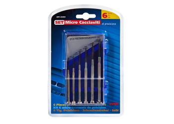 ΚΑΤΣΑΒΙΔΙΑ ΑΚΡΙΒΕΙΑΣ ΜΙΝΙ ΣΕΤ 6 ΤΕΜΑΧΙΩΝ (0,9/1,2/1,8/2,4/3/3,5mm)