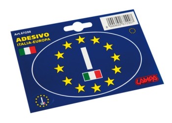 ΣΗΜΑ ΕΥΡΩΠΗΣ ΜΕ ΙΤΑΛΙΚΗ ΣΗΜΑΙΑ