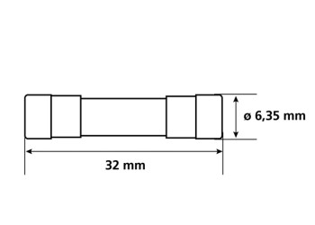 ΑΣΦΑΛΕΙΕΣ ΓΥΑΛΙΝΕΣ FUS-1 ΣΕ ΚΑΡΤΕΛΑ - 10ΤΕΜ.