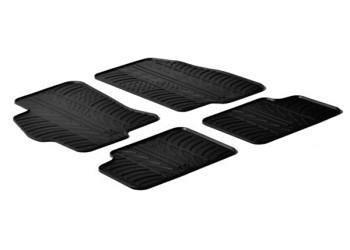 ΜΑΡΚΕ ΠΑΤΑΚΙΑ ΣΕ ΣΚΑΦΗ ΛΑΣΤΙΧΟ ΓΙΑ FIAT LINEA 01/2007-11/2014 SUMISURA ΣΕ ΜΑΥΡΟ ΧΡΩΜΑ ΧΩΡΙΣ ΚΟΥΜΠΩΜΑΤΑ LAMPA - 4 ΤΕΜ.