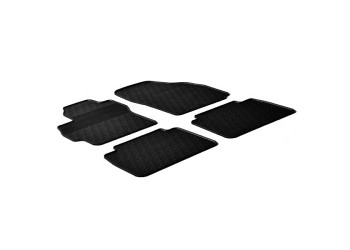 ΜΑΡΚΕ ΠΑΤΑΚΙΑ ΣΕ ΣΚΑΦΗ ΛΑΣΤΙΧΟ ΓΙΑ MAZDA 5 08/2005-10/2010 SUMISURA ΣΕ ΜΑΥΡΟ ΧΡΩΜΑ ΧΩΡΙΣ ΚΟΥΜΠΩΜΑΤΑ LAMPA - 4 ΤΕΜ.