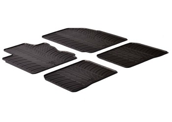 ΜΑΡΚΕ ΠΑΤΑΚΙΑ ΣΕ ΣΚΑΦΗ ΛΑΣΤΙΧΟ ΓΙΑ NISSAN NOTE 03/2006-2013 SUMISURA ΣΕ ΜΑΥΡΟ ΧΡΩΜΑ ΧΩΡΙΣ ΚΟΥΜΠΩΜΑΤΑ LAMPA - 4 ΤΕΜ.