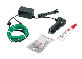 Καλώδιο 12V ΝΕΟΝ (100cm) ΠΡΑΣΙΝΟ