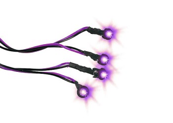 ΣΕΤ ΛΑΜΠΑΚΙΑ 4 LED / 12V 5mm