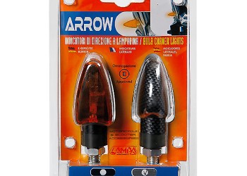 ΦΛΑΣ ΜΗΧΑΝΗΣ ARROW 12V/ 21W (68 x 27 mm) CARBON ΜΕ ΠΟΡΤΟΚΑΛΙ ΤΖΑΜΑΚΙ -2 ΤΕΜ.