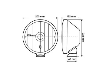 ΠΡΟΒΟΛΕΑΣ X-TRE 12/24V H1 55W+T4W
