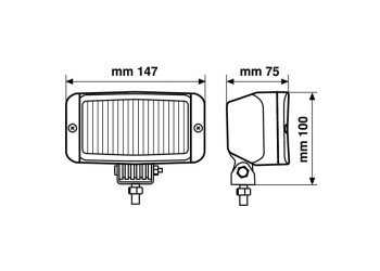 ΠΡΟΒΟΛΕΑΣ PROX 12V H3 55W 1ΤΕΜ.