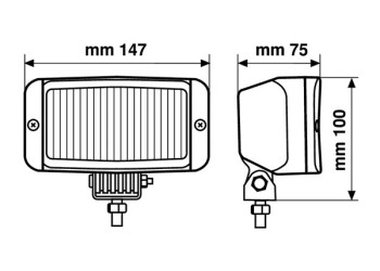 ΠΡΟΒΟΛΕΑΣ PROX 12V H3 55W ΚΑΡΦΙ 1ΤΕΜ.