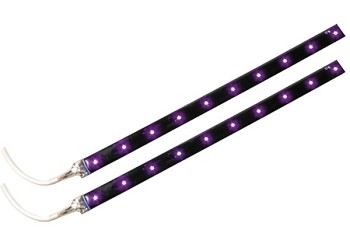 ΤΑΙΝΙΑ ΜΕ 10 LED ΕΥΚΑΜΠΤΗ FLEX STRIP 20 CM 12V ΜΩΒ 2ΤΕΜ