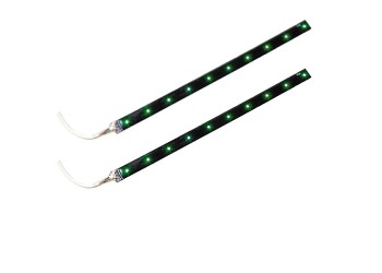 ΤΑΙΝΙΑ ΜΕ 15 LED ΕΥΚΑΜΠΤΗ FLEX STRIP 40 CM 12V ΠΡΑΣΙΝΟ 2ΤΕΜ