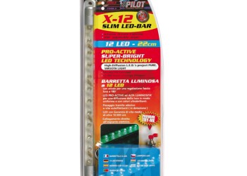 ΜΠΑΡΑ ΜΕ 12LED ΕΣΩΤΕΡΙΚΗΣ ΧΡΗΣΗΣ  (22cm) ΜΠΛΕ -1ΤΕΜ.