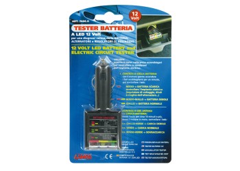 ΤΕΣΤΕΡ ΜΠΑΤΑΡΙΑΣ 12V