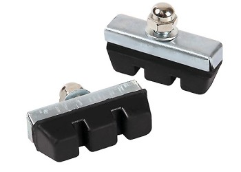 ΤΑΚΑΚΙΑ ΦΡΕΝΩΝ ΠΟΔΗΛΑΤΟΥ ΓΙΑ ΤΥΠΟ ΦΡΕΝΩΝ " CALIPER" 40mm PF-0 ΜΑΥΡΟ/ΑΣΗΜΙ 2ΤΕΜ.