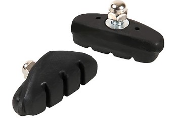 ΤΑΚΑΚΙΑ ΦΡΕΝΩΝ ΠΟΔΗΛΑΤΟΥ ΓΙΑ ΤΥΠΟ ΦΡΕΝΩΝ "CALIPER" 50mm PF-1  ΜΑΥΡΟ 2ΤΕΜ.