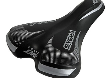 Σέλα ποδηλάτου (260x180mm /480gr) μαύρη Sygma Saddle