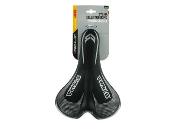 Σέλα ποδηλάτου (260x180mm /480gr) μαύρη Sygma Saddle
