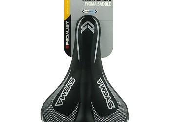 Σέλα ποδηλάτου (260x180mm /480gr) μαύρη Sygma Saddle