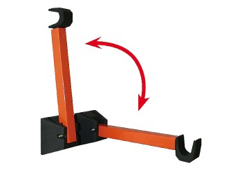 ΒΑΣΗ ΣΤΗΡΙΞΗΣ ΠΟΔΗΛΑΤΟΥ ΤΟΙΧΟΥ BIKE RACK (ΜΗΚΟΣ ΜΠΡΑΤΣΟΥ 36 cm / ΔΙΑΜ. ΓΑΝΤΖΟΥ 4,3 cm)