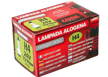 ΛΑΜΠΑ ΑΛΟΓΟΝΟΥ Η4 24V 75/70W (P43t)