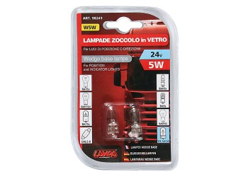 ΛΑΜΠΑΚΙ 24V W5W - 5W (W2.1x9.5d)
