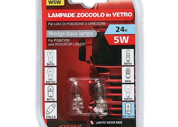 ΛΑΜΠΑΚΙ 24V W5W - 5W (W2.1x9.5d)