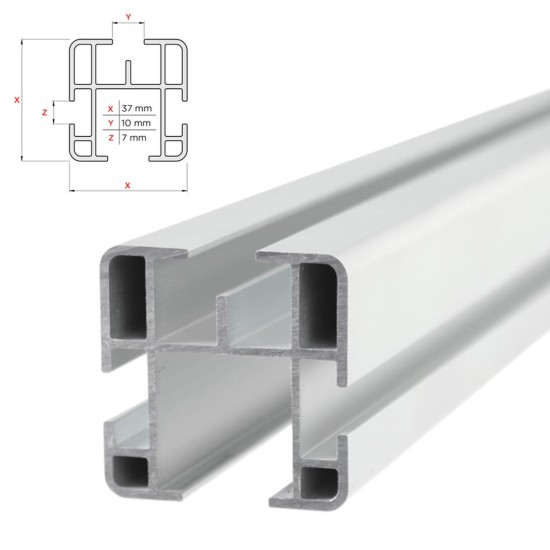 ΚΙΤ ΜΠΑΡΕΣ ΓΙΑ CITROEN BERLINGO 2008-2018- ΜΕ ΕΠΑΓΓΕΛΜΑΤΙΚΕΣ ΜΠΑΡΕΣ ΑΛΟΥΜΙΝΙΟΥ MENABO (8440/MB X 3 - FIX603FP X 2 - FIX 605FP X 1)