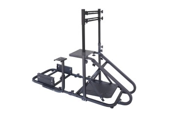 ΒΑΣΗ ΓΙΑ ΠΡΟΣΟΜΟΙΩΤΗ ΟΔΗΓΗΣΗΣ/ ΠΑΙΧΝΙΔΙΑ SIM STATION 6 ΜΑΥΡΗ ΓΙΑ BUCKET ΚΑΘΙΣΜΑ/ΤΙΜΟΝΙ/ΤΗΛΕΟΡΑΣΗ​​ SIMONI RACING - 1 TEM.