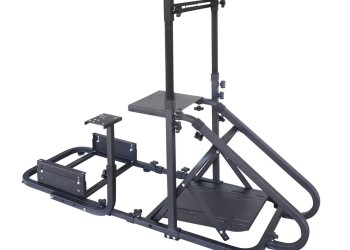 ΒΑΣΗ ΓΙΑ ΠΡΟΣΟΜΟΙΩΤΗ ΟΔΗΓΗΣΗΣ/ ΠΑΙΧΝΙΔΙΑ SIM STATION 6 ΜΑΥΡΗ ΓΙΑ BUCKET ΚΑΘΙΣΜΑ/ΤΙΜΟΝΙ/ΤΗΛΕΟΡΑΣΗ​​ SIMONI RACING - 1 TEM.