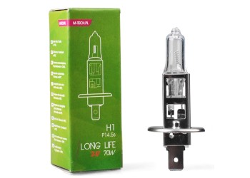 H1 24V 70W P14,5s POWERTEC LONG LIFE ΑΛΟΓΟΝΟΥ 1ΤΕΜ. ΚΟΥΤΙ M-TECH
