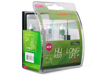 H4 24V 75/70W P43t POWERTEC LONG LIFE ΑΛΟΓΟΝΟΥ BLISTER 2ΤΕΜ. M-TECH