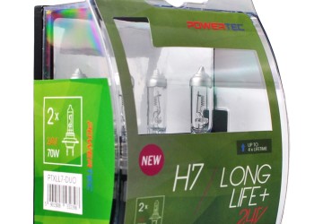 H7 24V 70W PX26d POWERTEC LONG LIFE ΑΛΟΓΟΝΟΥ BLISTER 2ΤΕΜ. M-TECH